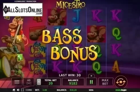 Bonus Game 3. Micestro from StakeLogic