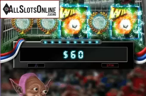 Win Screen 2. Monster Football from AllWaySpin