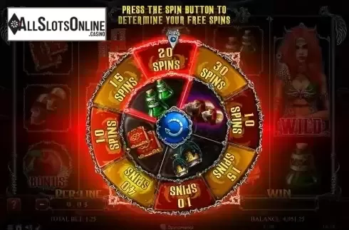 Bonus Wheel Screen 2