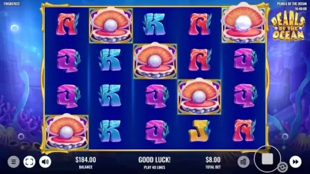 Pearls of the Ocean slot screenshot 3