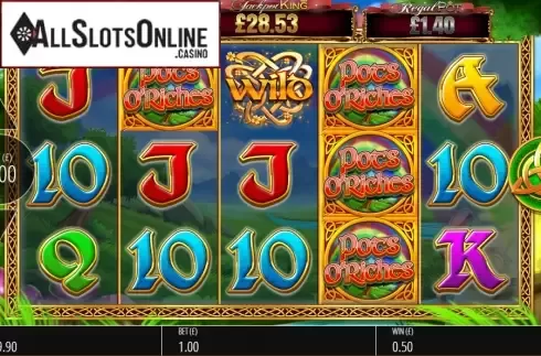 Reel Screen. Pots O' Riches from Blueprint