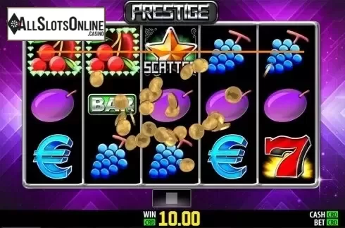 Game workflow . Prestige from Nazionale Elettronica