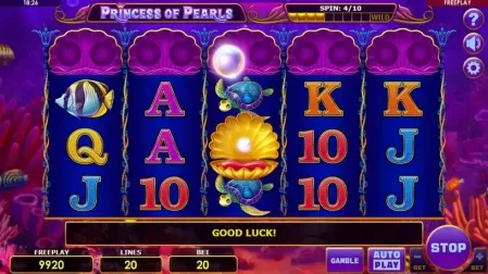 Princess of Pearls slot screenshot 2