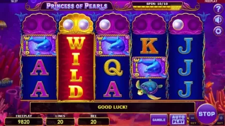 Princess of Pearls slot screenshot 3