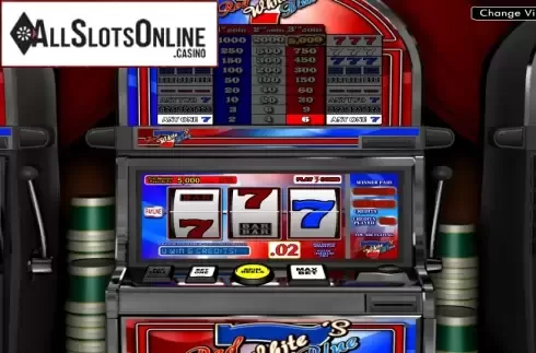 Win. Red White Blue 7s from Betsoft