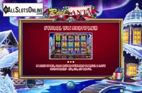 Start Screen. Reel Santa from ReelNRG