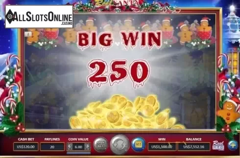 Big Win 2. Reel Santa from ReelNRG