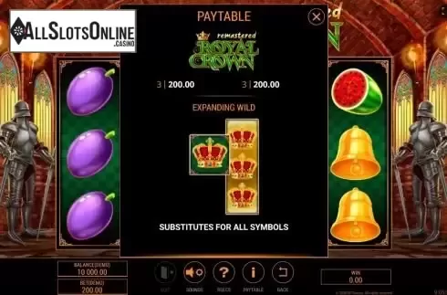 Paytable 3