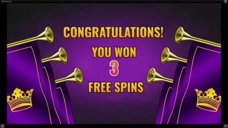 Royal Spins slot screenshot 4
