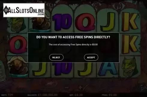 Buy Feature Screen