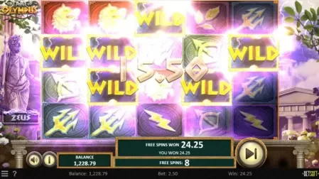 Take Olympus slot screenshot 4