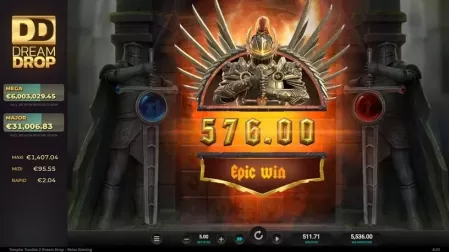 Templar Tumble 2 Dream Drop slot screenshot 6