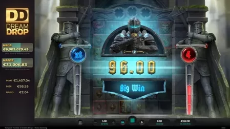 Templar Tumble 2 Dream Drop slot screenshot 5