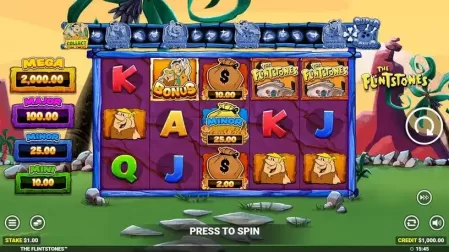The Flintstones slot screenshot 1