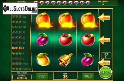 Free Spins screen 3
