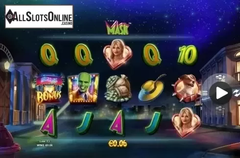 Win Screen. The Mask from NextGen
