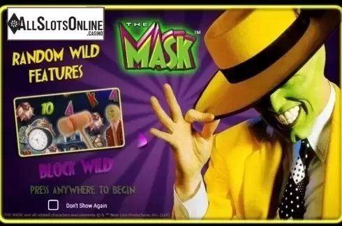 Start Screen. The Mask from NextGen