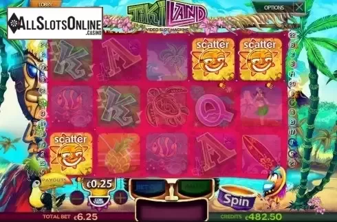 Screen 4. Tiki Land from MultiSlot