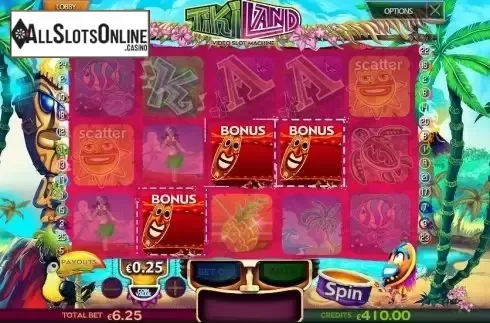 Screen 5. Tiki Land from MultiSlot