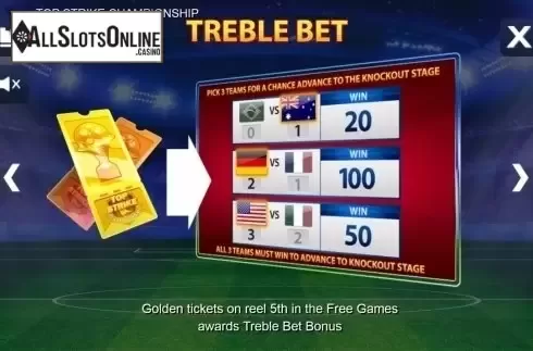 Paytable 2. Top Strike Championship from NextGen