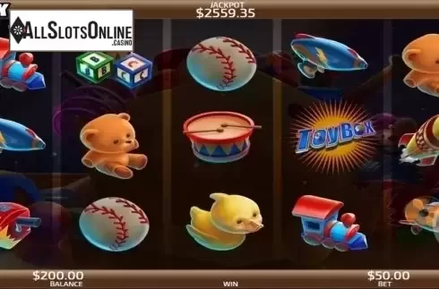 Game Workflow screen. Toy Box from Concept Gaming