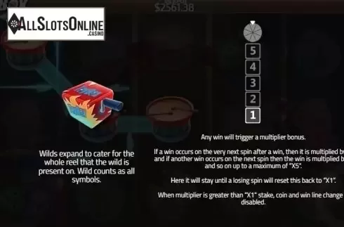Paytable 2. Toy Box from Concept Gaming