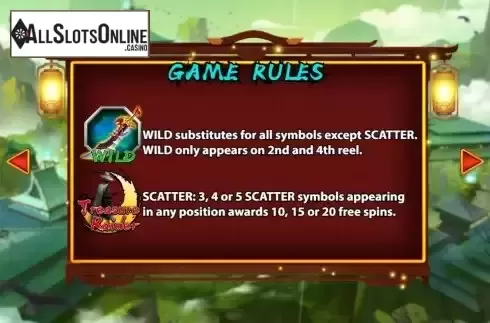 Special symbols screen