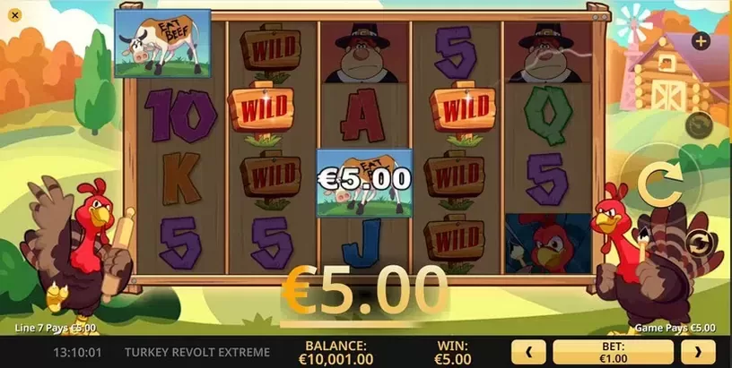 Turkey Revolt Extreme slot screenshot 2