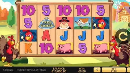 Turkey Revolt Extreme slot screenshot 1