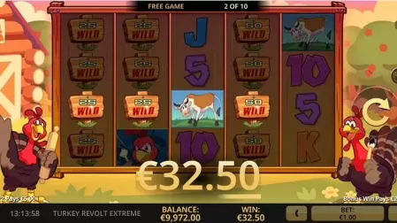 Turkey Revolt Extreme slot screenshot 5