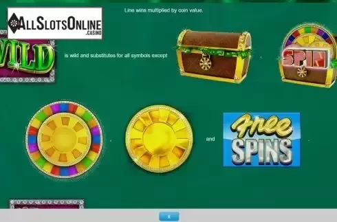 Game Features screen