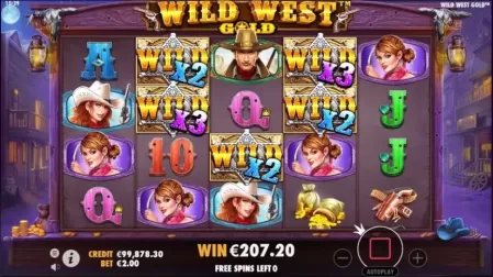 Wild West Gold slot screenshot 5