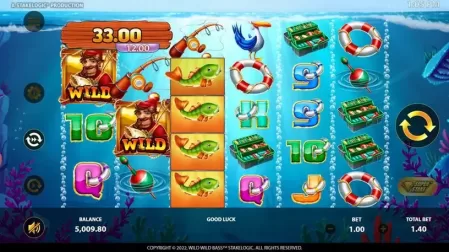 Wild Wild Bass slot screenshot 3