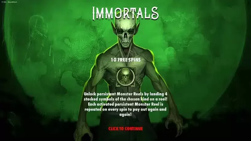 Bloodthirst slot screenshot 3