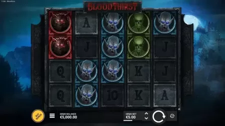 Bloodthirst slot screenshot 1