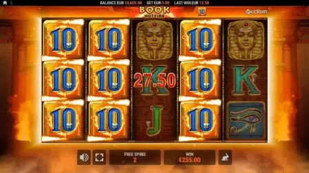 Book HOTFIRE slot screenshot 6