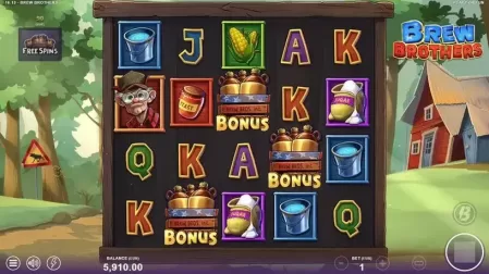 Brew Brothers slot screenshot 2