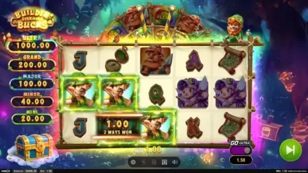 Buildin’ Even More Bucks slot screenshot 3