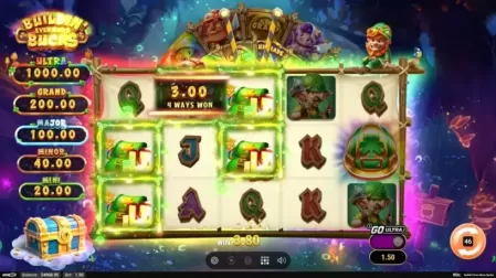 Buildin’ Even More Bucks slot screenshot 5