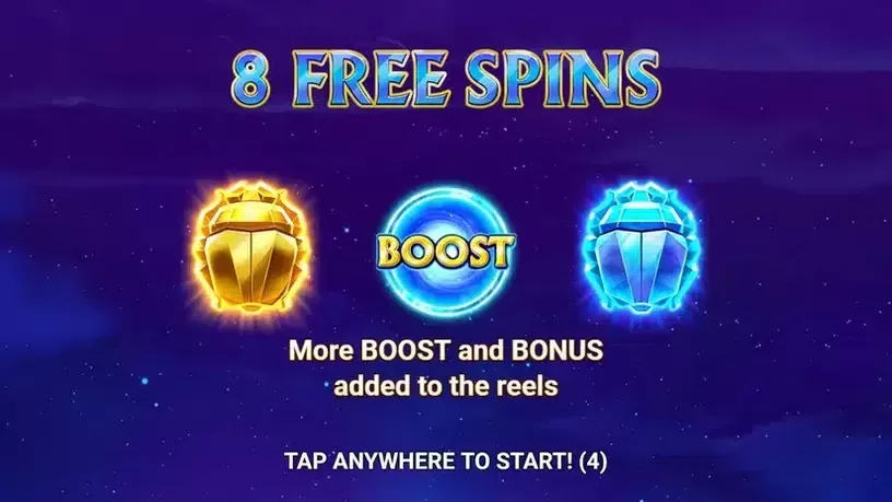 Crystal Scarabs slot screenshot 5