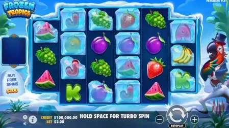 Frozen Tropics slot screenshot 1