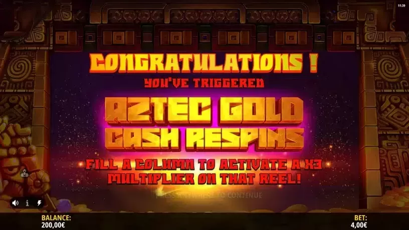Great Aztec slot screenshot 3