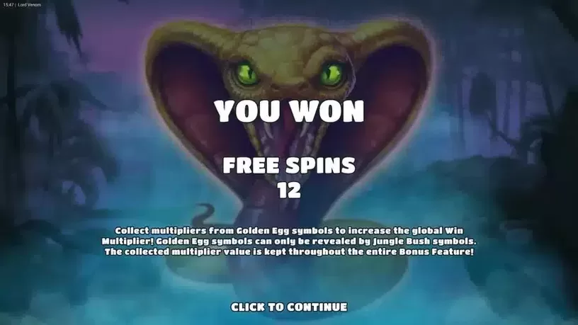 Lord Venom slot screenshot 3