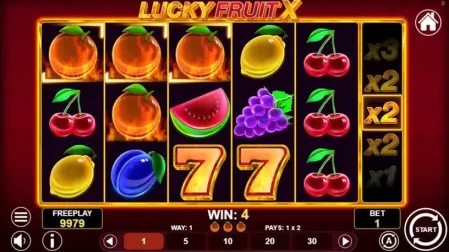 Lucky Fruit X slot screenshot 3