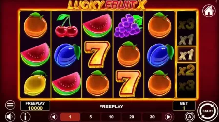 Lucky Fruit X slot screenshot 1