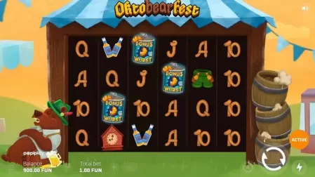 Oktobearfest slot screenshot 2