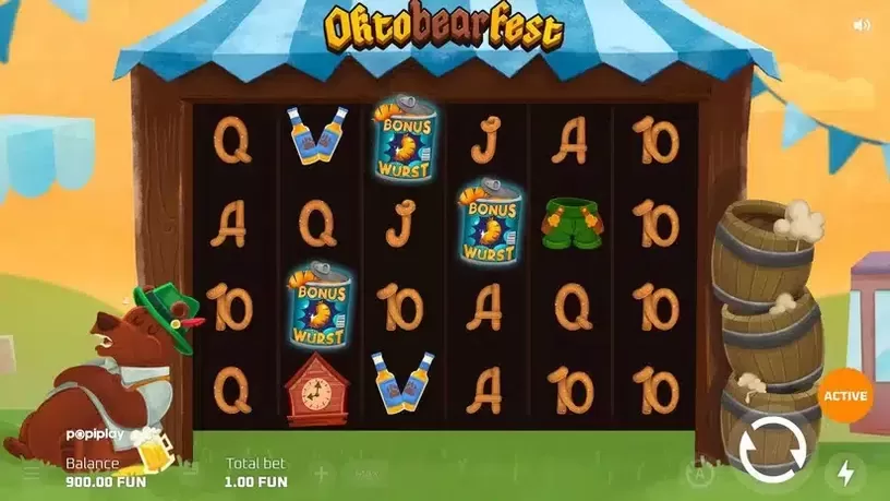 Oktobearfest slot screenshot 2