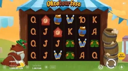 Oktobearfest slot screenshot 1