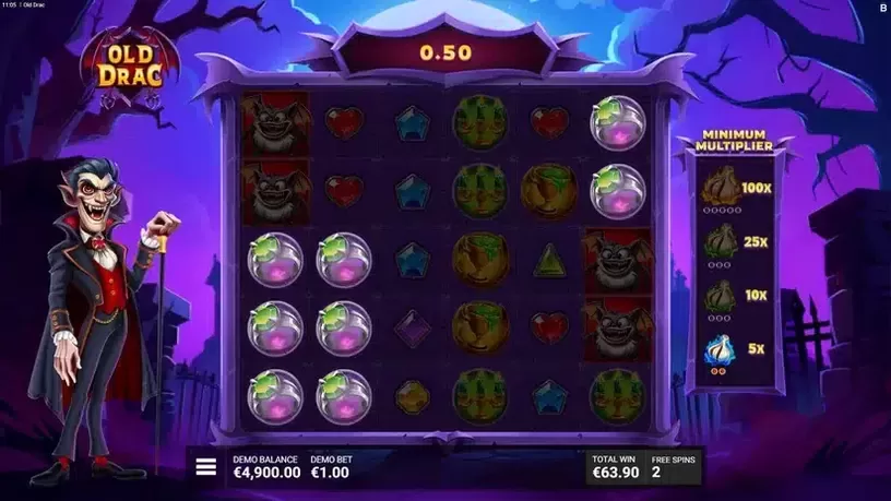 Old Drac slot screenshot 6