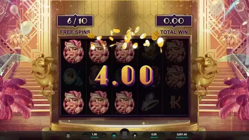 The Great Pigsby Dream Drop slot screenshot